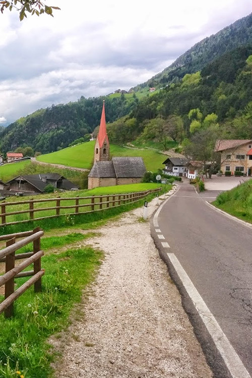 Valle Isarco percorso