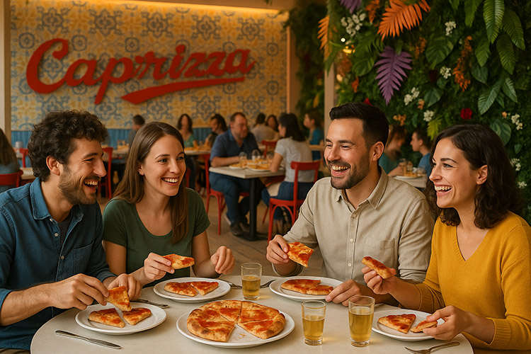 caprizza giro pizza no stop
