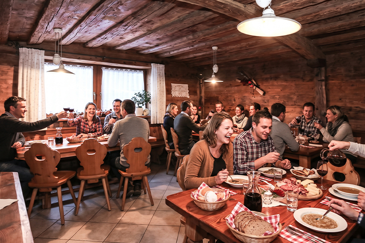 Evento Torggelen al Larmhof novembre 2026 stube P